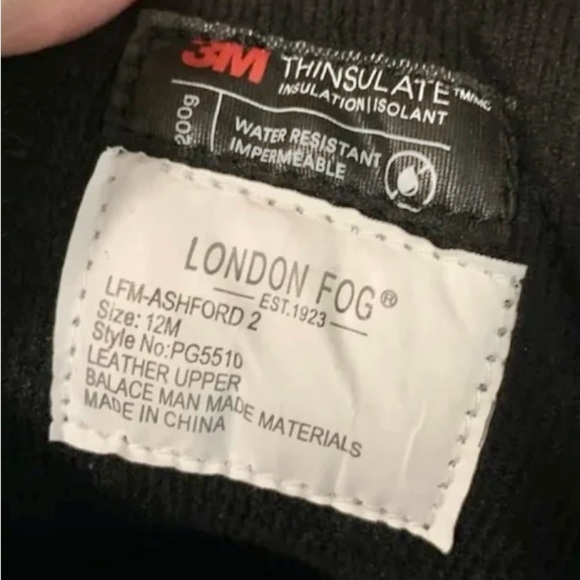 London fog duck boots ashford 2 men’s size 12M water resistant new condition - Picture 6 of 6